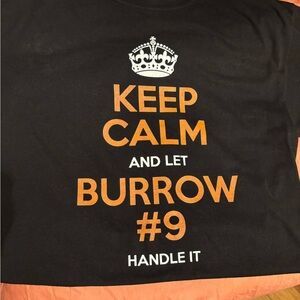 NFL player Joe Burrow #9 Graphic T-Shirt